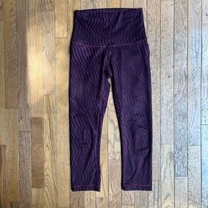 Lululemon 21” wunder under crop